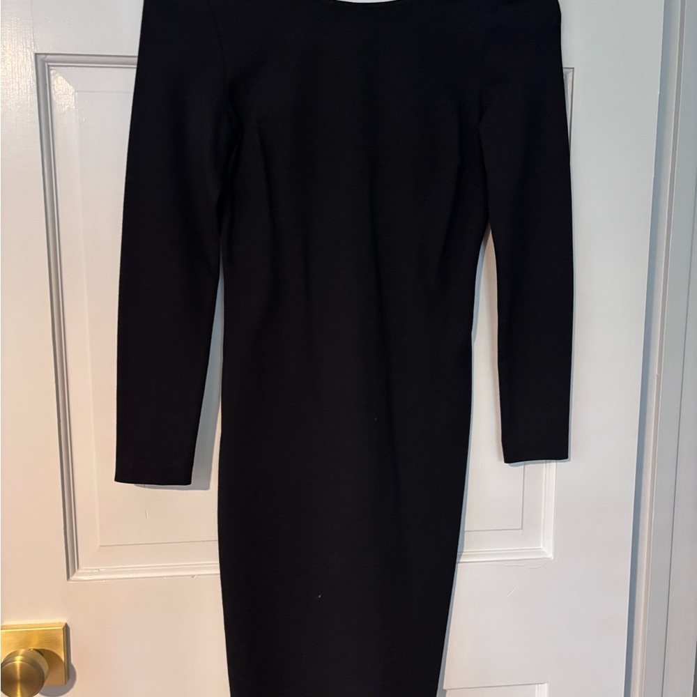 Banana Republic Classic Black Long Sleeve Dress